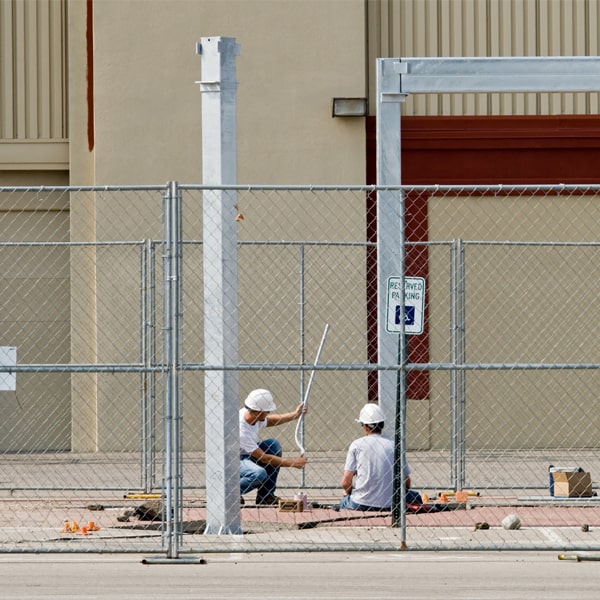 how long can i lease the temporary fence for my work site or event in Texas County OK